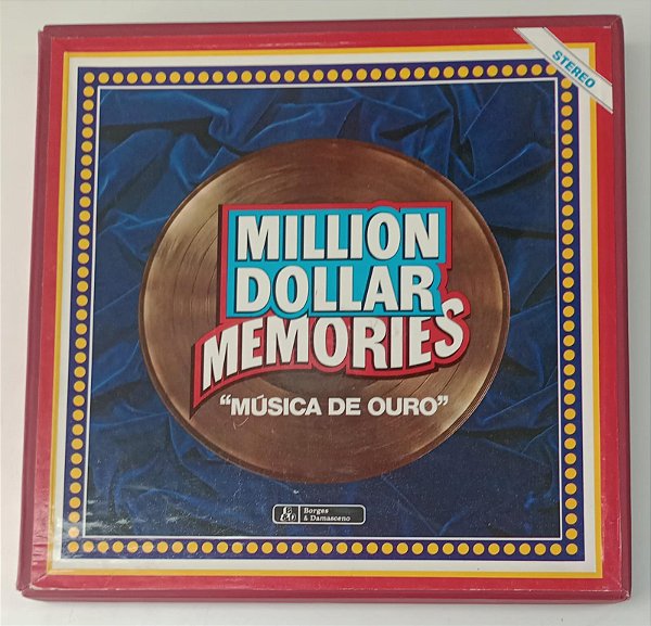Disco de Vinil Box Million Dollar Memories / Música de Ouro Interprete Vários Artistas (1972) [usado]