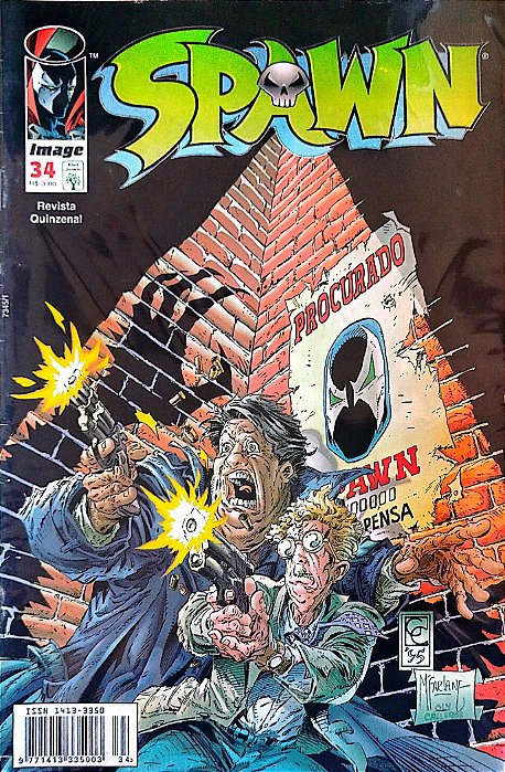 Gibi Spawn #34 Autor (1998) [usado]