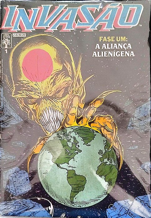 Gibi Invasão - Mini-série Completa em 3 Edições Autor [usado]