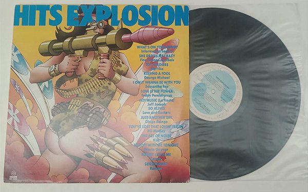 Disco de Vinil Hits Explosion [ Coletânea Internacional ] Interprete Vários Artistas (1989) [usado]