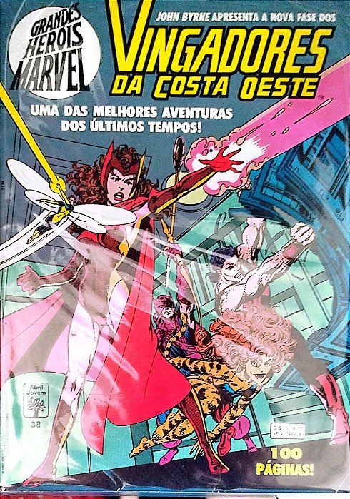 Gibi Grandes Heróis Marvel #38 Autor (1992) [usado]
