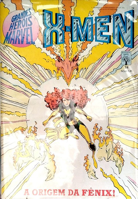 Gibi Grandes Heróis Marvel #24 Autor (1989) [usado]