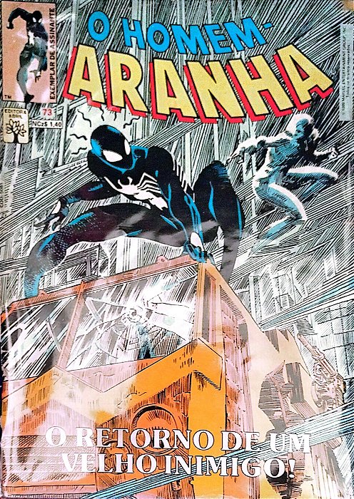 Gibi o Homem-aranha #73 - Formatinho Autor (1989) [usado]