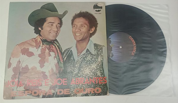 Disco de Vinil Espora de Ouro [1981] Jóia Reis e Joe Abrantes Interprete Jóia Reis e Joe Abrantes (1981) [usado]