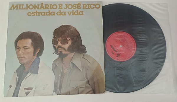 Disco de Vinil Estrada da Vida [1977] Milionário e José Rico Interprete Milionário e José Rico (1977) [usado]