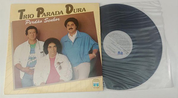 Disco de Vinil Perdão Senhor [1985] Trio Parada Dura Interprete Trio Parada Dura (1985) [usado]