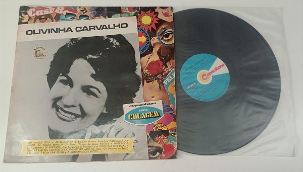 Disco de Vinil Olivinha Carvalho Interprete Olivinha Carvalho [usado]