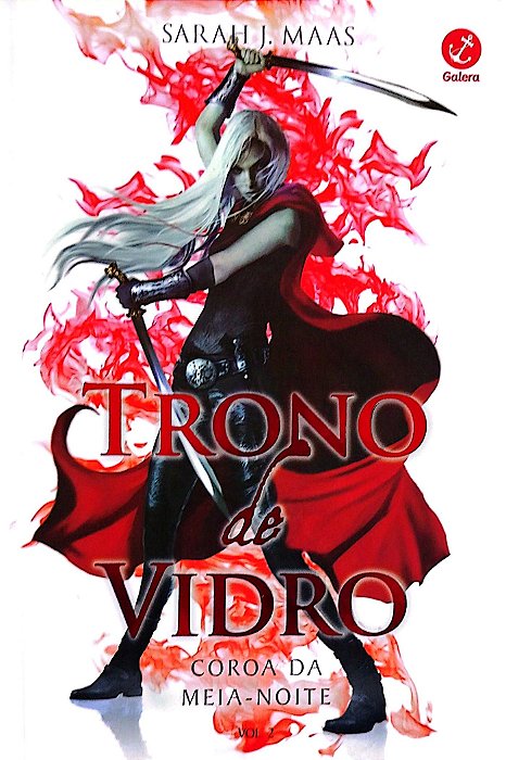 Livro Coroa da Meia-noite - Trono de Vidro 2 Autor Maas, Sarah J. (2020) [seminovo]