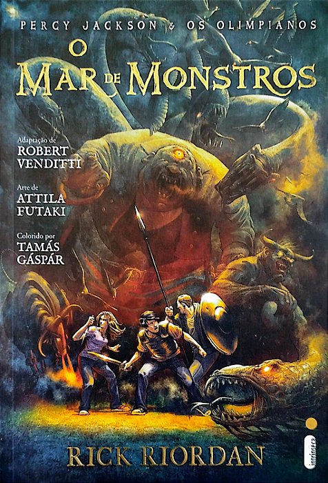 Gibi o Mar de Monstros - Percy Jackson e os Olimpianos Autor (2013) [seminovo]