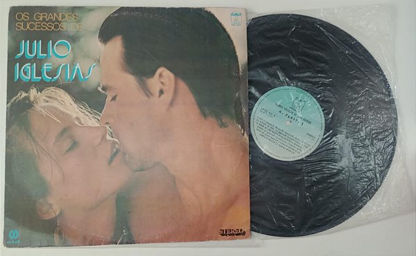 Disco de Vinil os Grandes Sucessos de Julio Iglesias [1981] Interprete Julio Iglesias (1981) [usado]