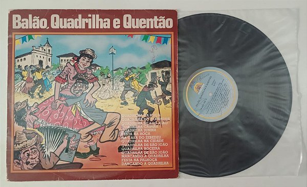 Disco de Vinil Balão, Quadrilha e Quentão [1977] Interprete Vários Artistas (1977) [usado]