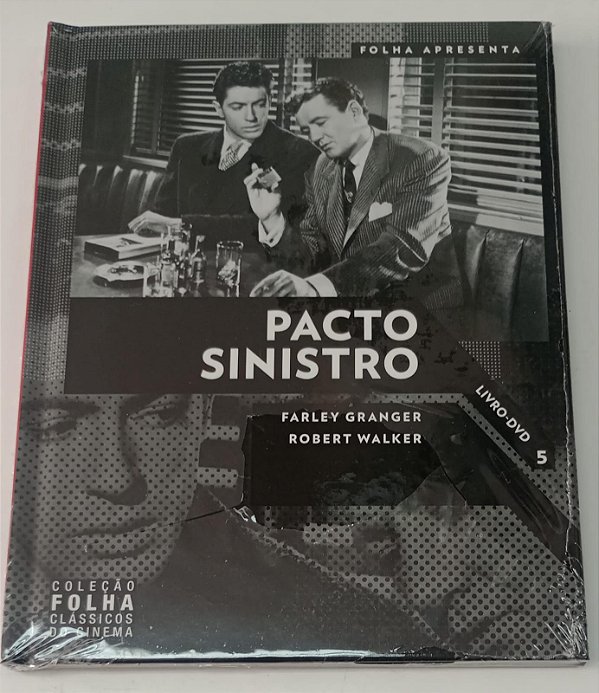 Dvd Pacto Sinistro - Coleção Clássicos do Cinema Editora Alfred Hitchcock [novo]