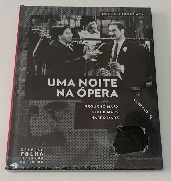 Dvd Uma Noite na Ópera - Coleção Clássicos do Cinema Editora Sam Wood [novo]