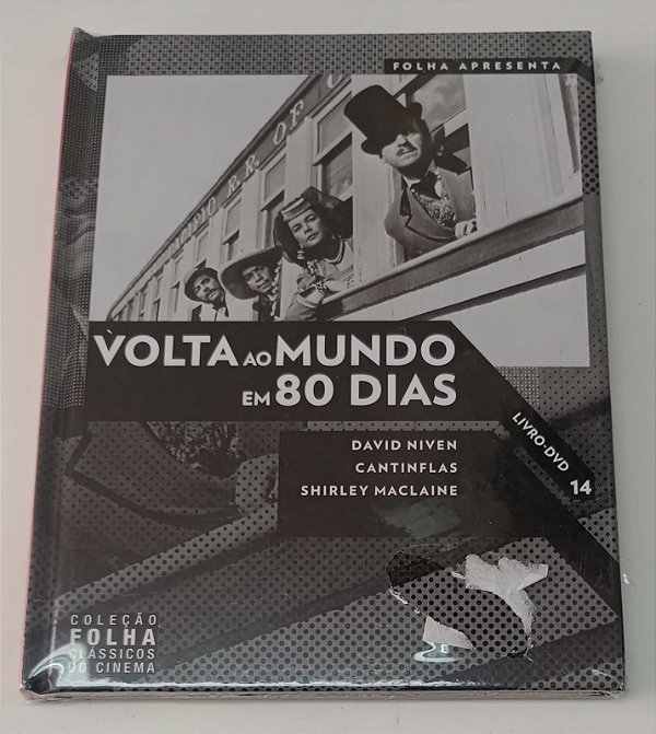 Dvd Volta ao Mundo em 80 Dias - Coleção Clássicos do Cinema Editora Michael Anderson [novo]