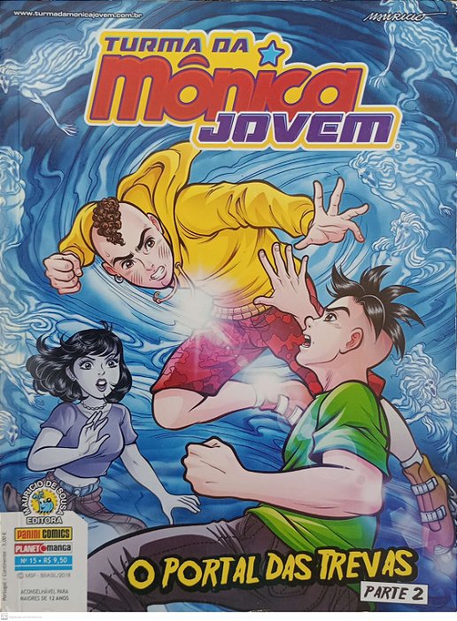 Gibi Turma da Mônica Jovem #15 (2º Série) Autor (2018) [usado]