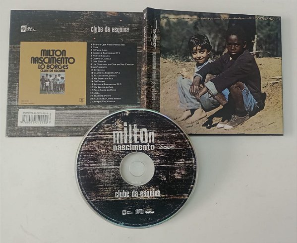 Cd Clube da Esquina / Coleção Milton Nascimento Abril Interprete Milton Nascimento (2012) [usado]