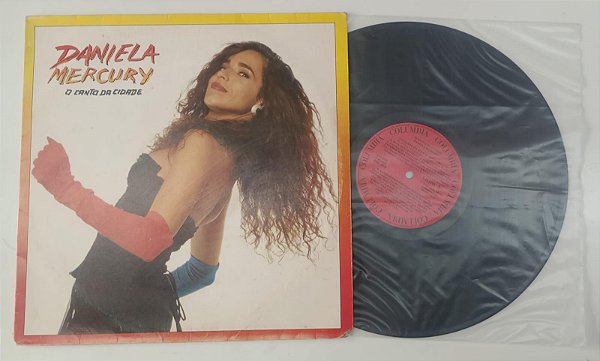 Disco de Vinil o Canto da Cidade [1992] Daniela Mercury Interprete Daniela Mercury (1992) [usado]