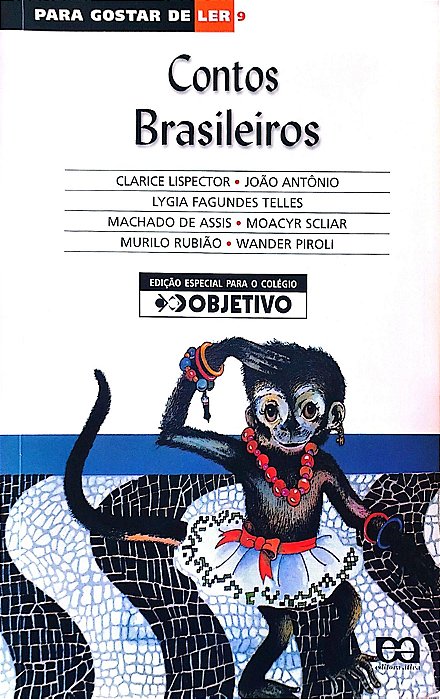 Livro Contos Brasileiros - para Gostar de Ler 9 Autor Vários (2008) [seminovo]