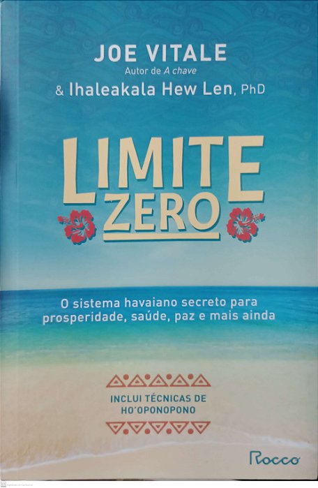 Livro Limite Zero Autor Vitale, Joe (2016) [usado]