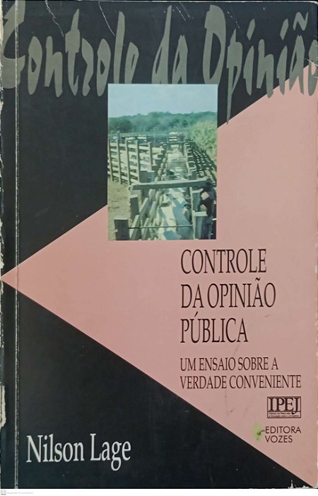 Livro Controle da Opinião Pública Autor Lage, Nilson (1998) [usado]