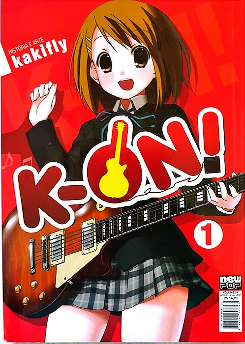 Gibi K-on! #1 Autor (2011) [seminovo]