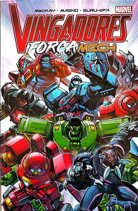 Gibi Vingadores Força Mech Autor (2022) [seminovo]