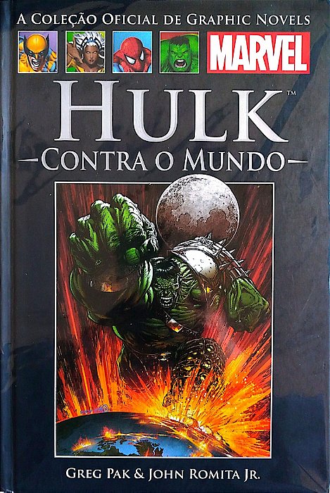 Gibi Hulk contra o Mundo - a Coleção Oficial de Graphic Novels Marvel #56 Autor (2014) [seminovo]
