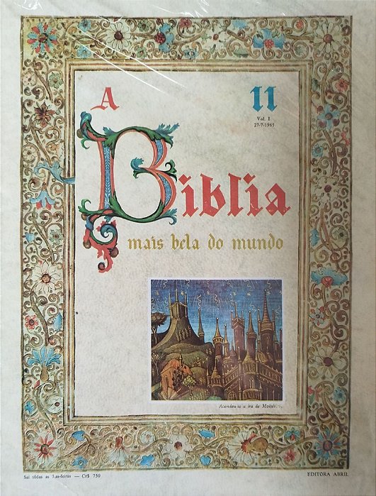 Livro a Bíblia Mais Bela do Mundo - Fascículos 11 a 20 Autor Vários (1965) [usado]