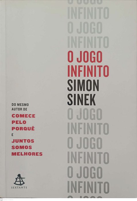 Livro o Jogo Infinito Autor Sinek, Simon (2020) [seminovo]