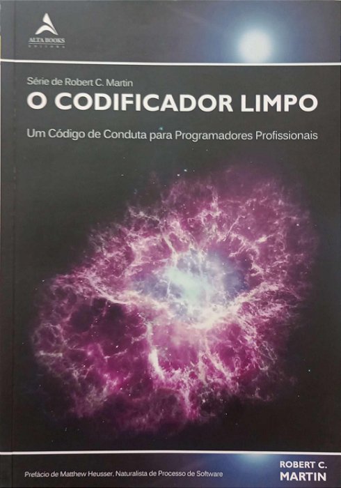 Livro o Codificador Limpo Autor Martin, Robert C. (2012) [seminovo]