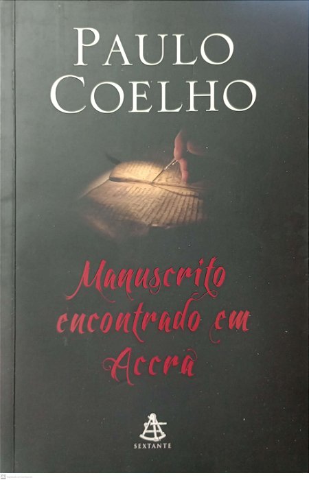 Livro Manuscrito Encontrado em Accra Autor Coelho, Paulo (2012) [usado]