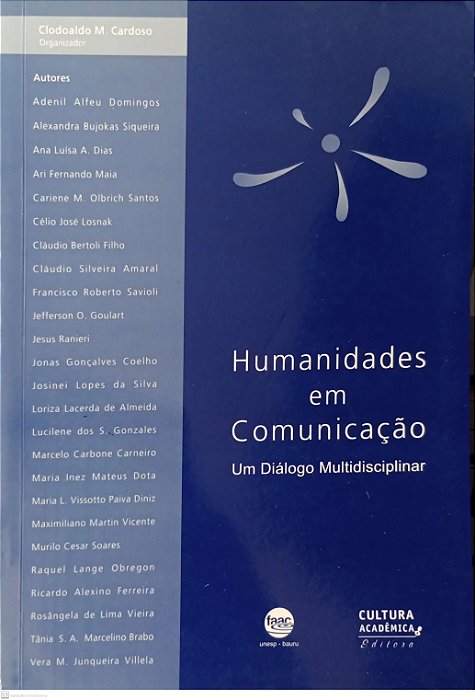 Livro Humanidades em Comunicação Autor Cardoso (org.), Clodoaldo M. (2005) [usado]