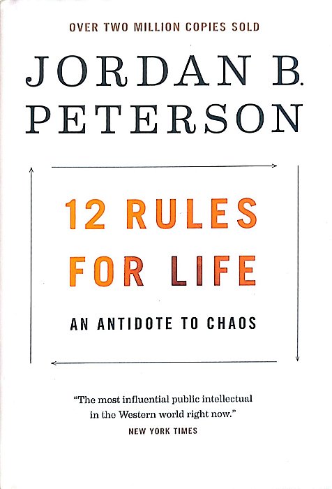 Livro 12 Rules For Life Autor Peterson, Jordan B. (2018) [seminovo]