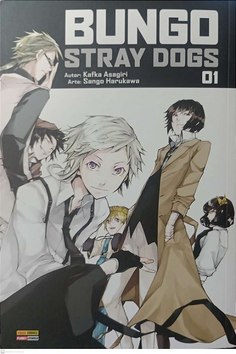 Gibi Bungo Stray Dogs #1 Autor Kafka Asagiri (2022) [seminovo]