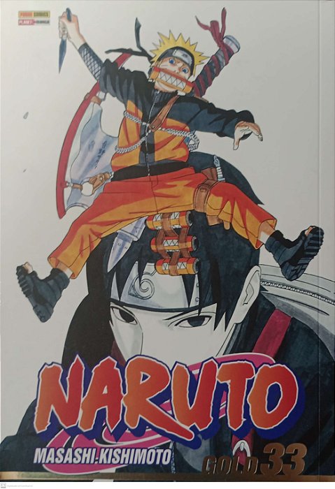 Gibi Naruto #33 Gold Autor Masashi Kishimoto (2021) [seminovo]