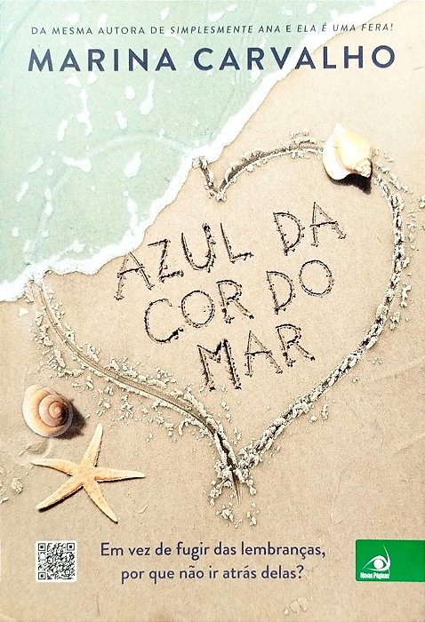 Livro Azul da Cor do Mar Autor Carvalho, Marina (2014) [usado]