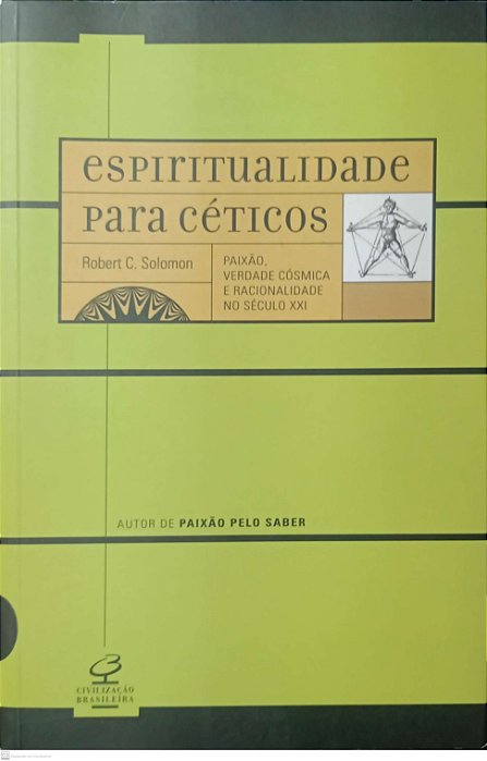 Livro Espiritualidade para Céticos Autor Solomon, Robert C. (2003) [usado]