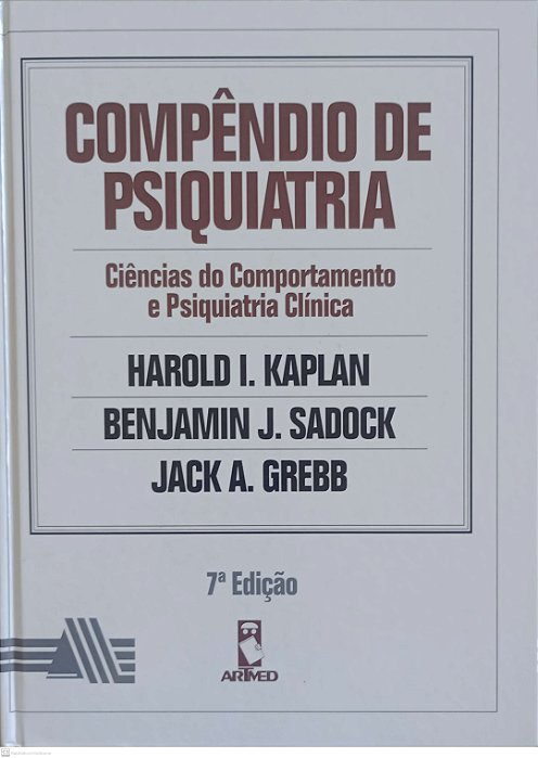 Livro Compêndio de Psiquiatria Autor Kaplan, Harold I. (2003) [usado]