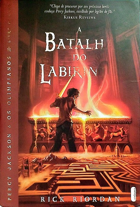 Livro a Batalha do Labirinto - Percy Jackson e os Olimpianos Livro 4 Autor Riordan, Rick (2010) [usado]