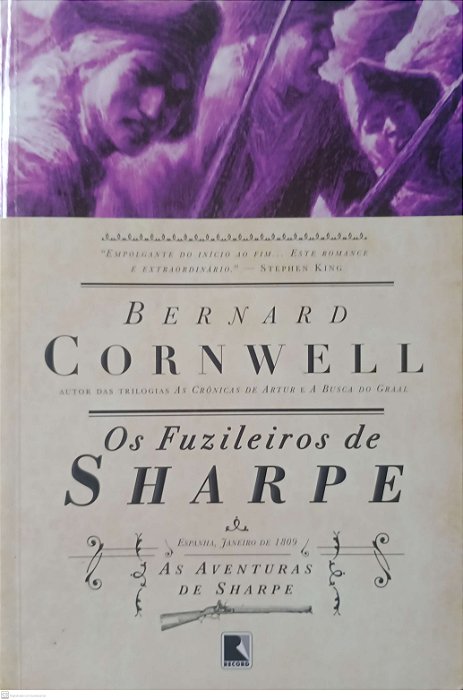 Livro os Fuzileiros de Sharpe Autor Cornwell, Bernard (2006) [usado]