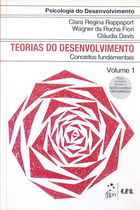 Livro Teorias do Desenvolvimento: Conceitos Fundamentais - Volume 1 Autor Rappaport, Clara Regina (2015) [seminovo]