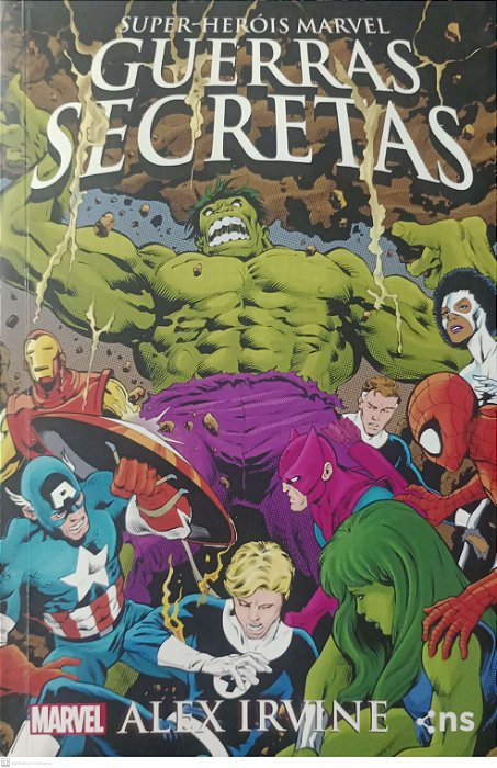 Livro Guerra Secretas / Super-heróis Marvel Autor Irvine, Alex (2016) [seminovo]