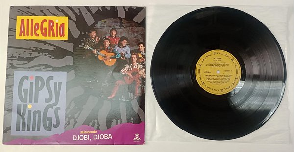 Disco de Vinil Allegria [1992] Gipsy Kings Interprete Gipsy Kings (1992) [usado]
