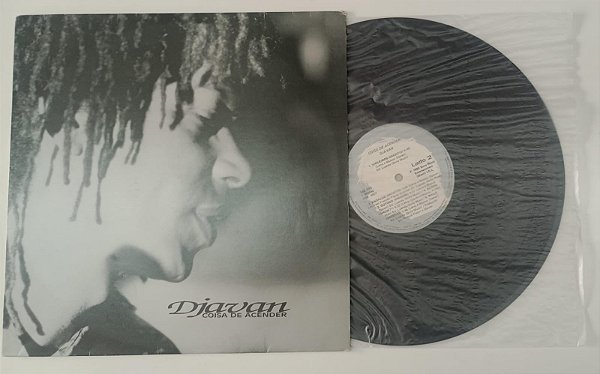 Disco de Vinil Coisa de Acender [1992] Djavan Interprete Djavan (1992) [usado]