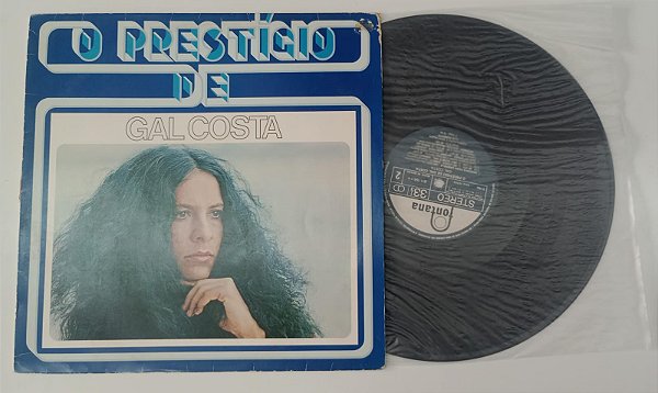 Disco de Vinil o Prestígio de Gal Costa Interprete Gal Costa (1983) [usado]