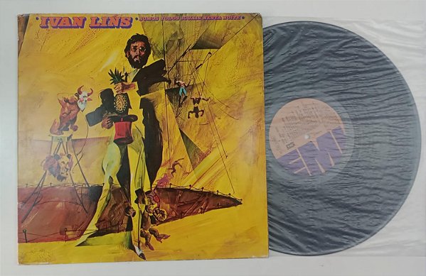 Disco de Vinil Somos Todos Iguais Nesta Noite [1977] Interprete Ivan Lins (1977) [usado]