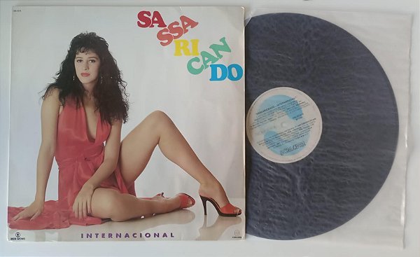 Disco de Vinil Sassaricando - Trilha Internacional [1988] Interprete Vários Artistas (1988) [usado]