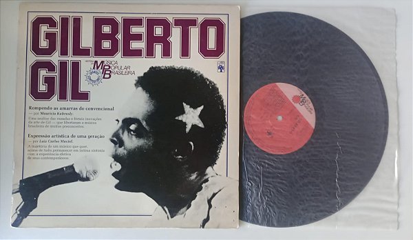 Disco de Vinil História da Música Popular Brasileira - Gilberto Gil Interprete Gilberto Gil (1982) [usado]