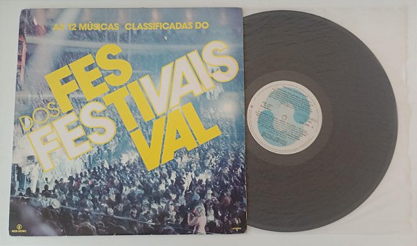 Disco de Vinil Festival dos Festivais [coletânea Nacional 1985] Interprete Vários Artistas (1985) [usado]