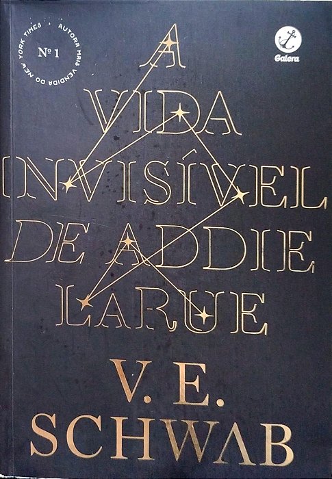 Livro a Vida Invisível de Addie Larue Autor Schwab, V. E. (2021) [seminovo]
